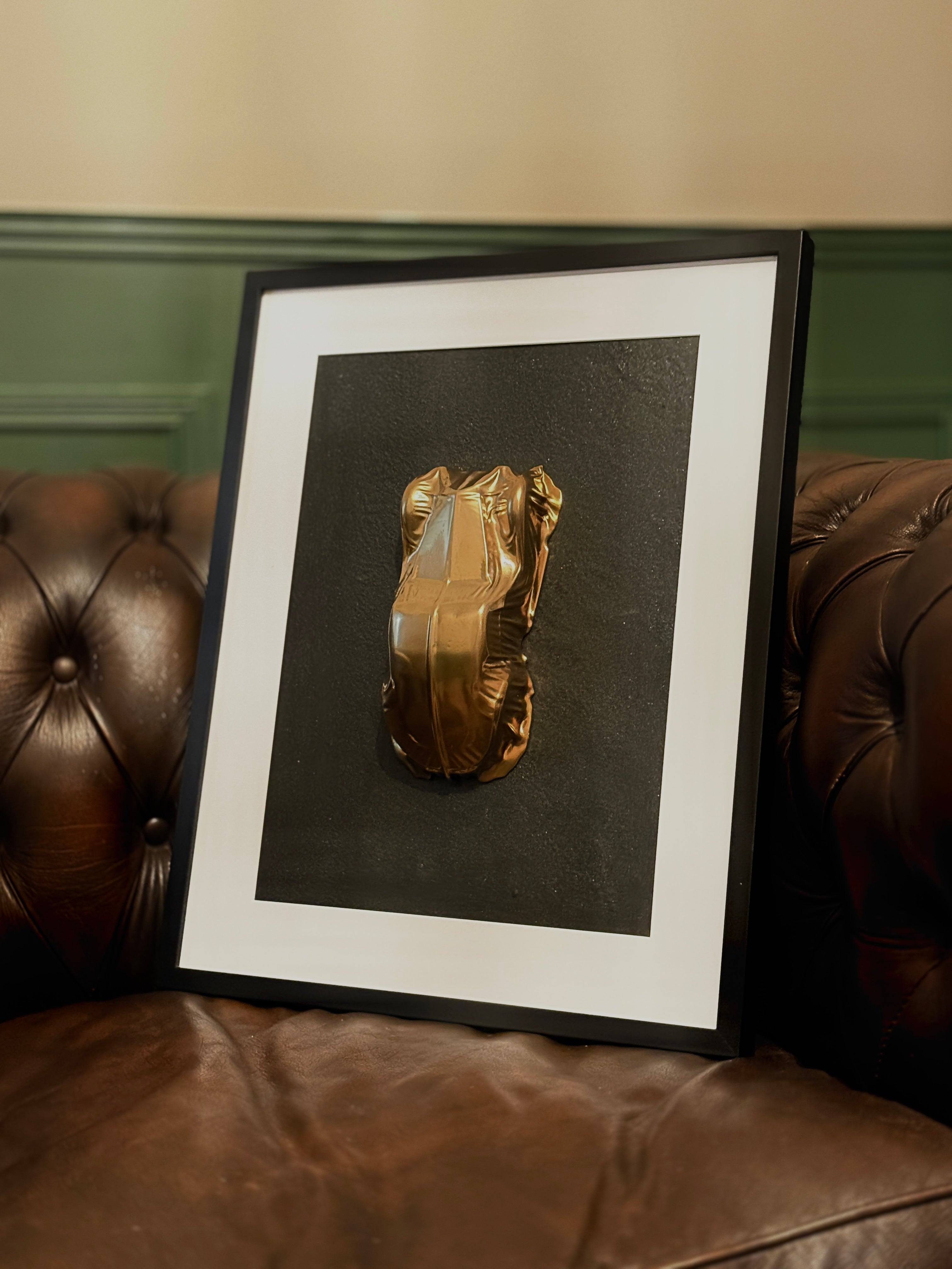 Cadre Bugatti Type 57 sous drap